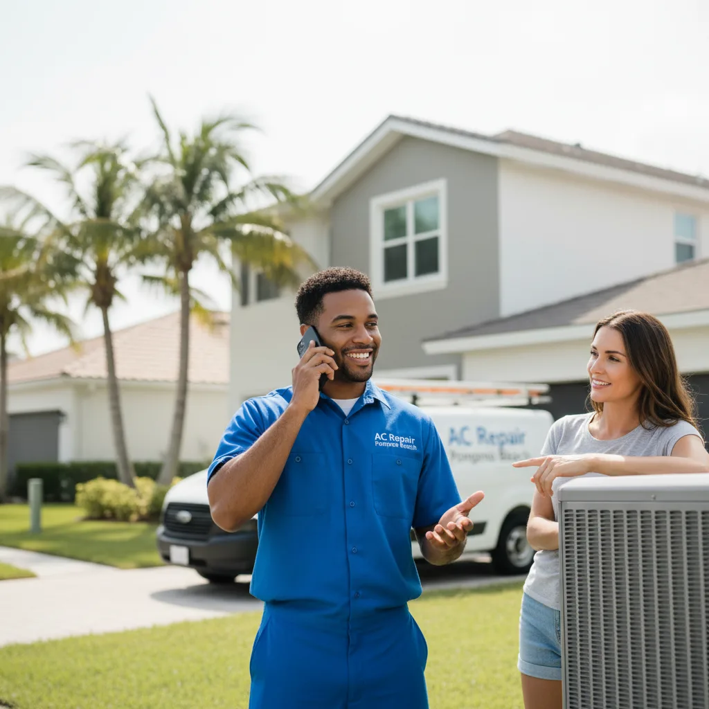 AC Repair Pompano Beach customer support in Lerona